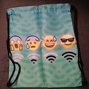 New - Drawstring bag - Shoulder bag - Emoji